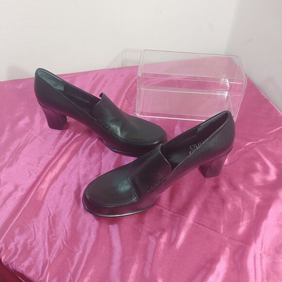 Franco Sarto Nolan Women's SZ 7.5M Black Pumps . Condition is Pre-owned - Picture 9 of 9